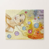 Abstraktes Porträt Puzzle (Horizontal)