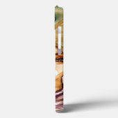 Abstraktes Porträt und hübsche Frau Case-Mate iPhone Hülle (Rückseite / Links)