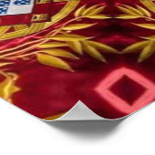 Abstraktes portugiesisches Poster (Ecke)