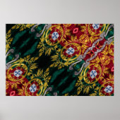 Abstraktes portugiesisches Poster (Vorne)