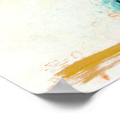 abstraktes Poster (Ecke)