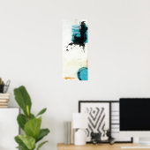 abstraktes Poster (Heimbüro)