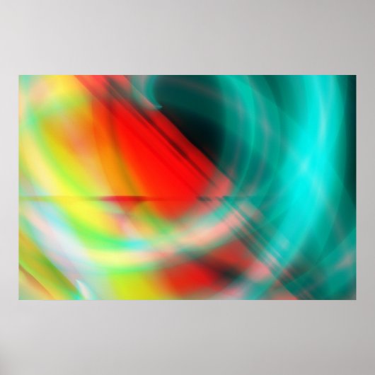 Abstraktes Poster (Vorne)