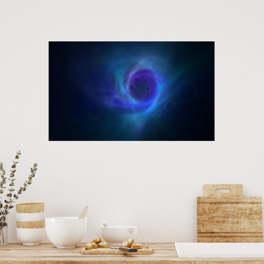 Abstraktes Poster (Küche)