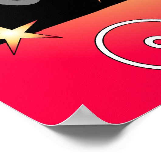 Abstraktes Poster (Ecke)