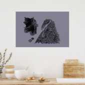 Abstraktes Poster (Küche)