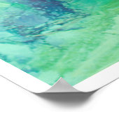 abstraktes Poster (Ecke)