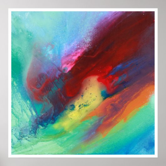 abstraktes Poster (Vorne)