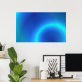 Abstraktes Poster (Heimbüro)