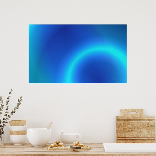 Abstraktes Poster (Küche)