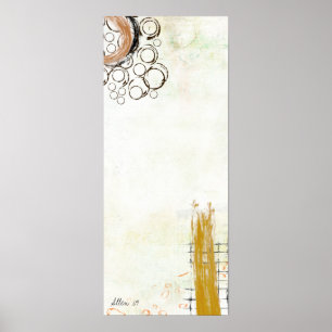 abstraktes Poster