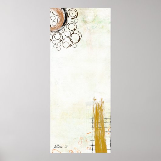 abstraktes Poster (Vorne)