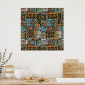 abstraktes Poster 2022 (Küche)