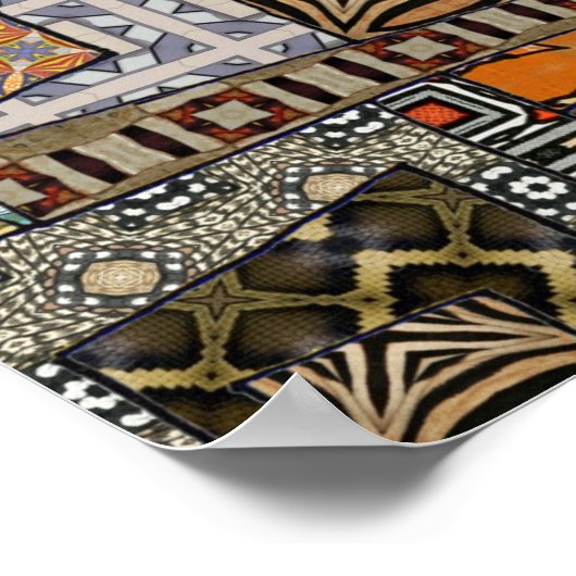 abstraktes Poster 2022 (Ecke)