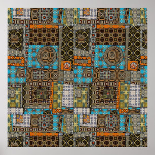 abstraktes Poster 2022