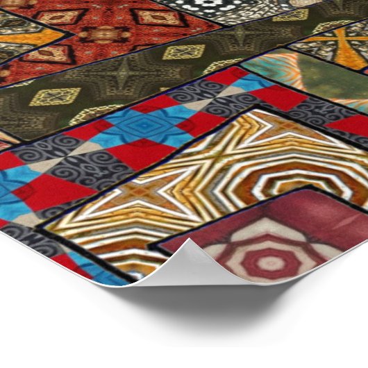 abstraktes Poster 2022 (Ecke)