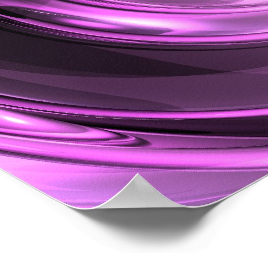 Abstraktes Poster der Zirkumvolution (Ecke)