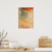 Abstraktes Poster zum Entspannen: (Küche)