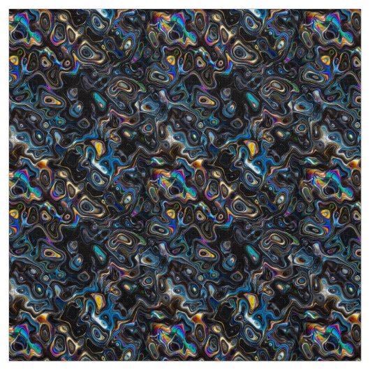 Abstraktes psychedelisches Muster Stoff (Muster)