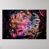 Abstraktes psychedelisches Poster 1 (Vorne)