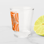 Abstraktes Pumpkin-Shotglas Schnapsglas (Rechts)