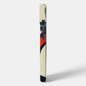 Abstraktes Punk-Portrait Case-Mate iPhone Hülle (Rückseite / Links)