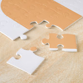 Abstraktes quadratisches Kunstwerk: geometrisches  Puzzle (Seite)