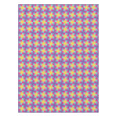 Abstraktes quadratisches vektormosaik tischdecke (Vorderseite)