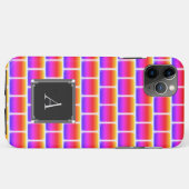 Abstraktes Quadratmuster Case-Mate iPhone Hülle (Rückseite (Horizontal))