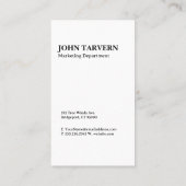 Abstraktes Quadratmuster | Unternehmen Visitenkarte (Rückseite)