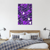 Abstraktes Quantenlandschaftsdesign Leinwanddruck (Insitu (Schlafzimmer))