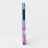 Abstraktes Quarz Case-Mate iPhone Hülle (Hinten/Links)