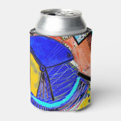 Abstraktes Rad abkühlen Dosenkühler (Kanne Vorderseite)