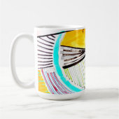 Abstraktes Rad Kaffeetasse (Links)