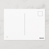 Abstraktes Rad Postkarte (Rückseite)