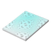 Abstraktes Raddesign Notizblock (Rotiert)