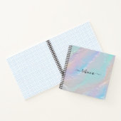 Abstraktes Rainbow Texture-Notebook Notizblock (Innenseite)