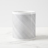 abstraktes Rastermuster Jumbo-Tasse (Vorderseite)