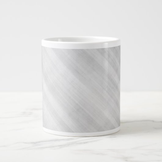 abstraktes Rastermuster Jumbo-Tasse (Vorderseite)