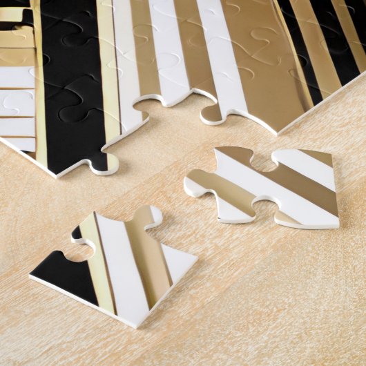 abstraktes Rätsel Puzzle (Seite)