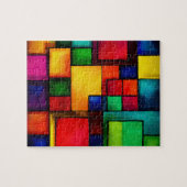 abstraktes Rätsel Puzzle (Horizontal)