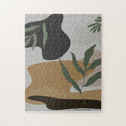 Abstraktes Rätsel Puzzle (Vertikal)