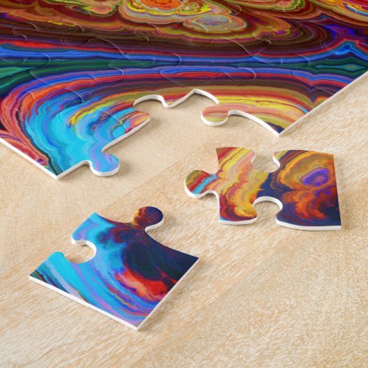 abstraktes Rätsel Puzzle (Seite)