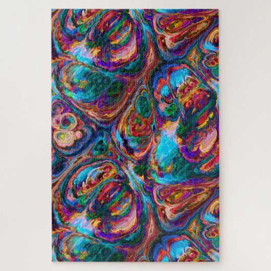 abstraktes Rätsel Puzzle (Vertikal)