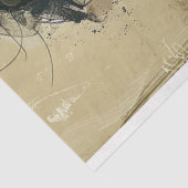 Abstraktes Raubtier Seidenpapier (Ausschnitt)