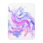 Abstraktes Rauchen im Wasser Magnet (Vertikal)