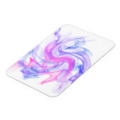 Abstraktes Rauchen im Wasser Magnet (Linke Seite)