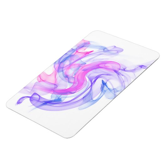 Abstraktes Rauchen im Wasser Magnet (Linke Seite)