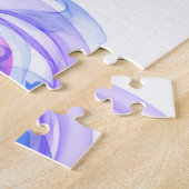 Abstraktes Rauchen im Wasser Puzzle (Seite)