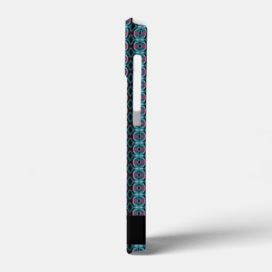 Abstraktes Rauchen, nahtloses Muster, für den indi Case-Mate iPhone Hülle (Rückseite / Links)